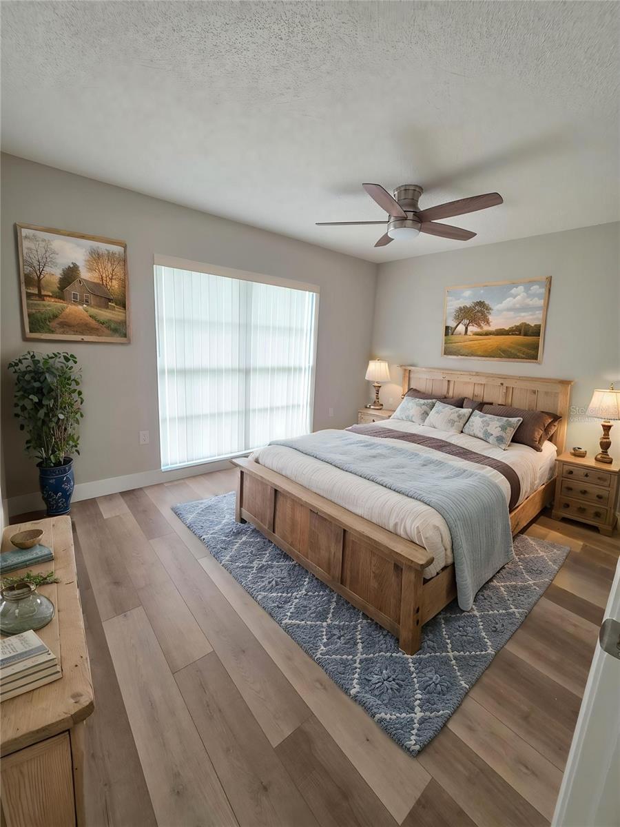 Virtually Staged Bedroom 2