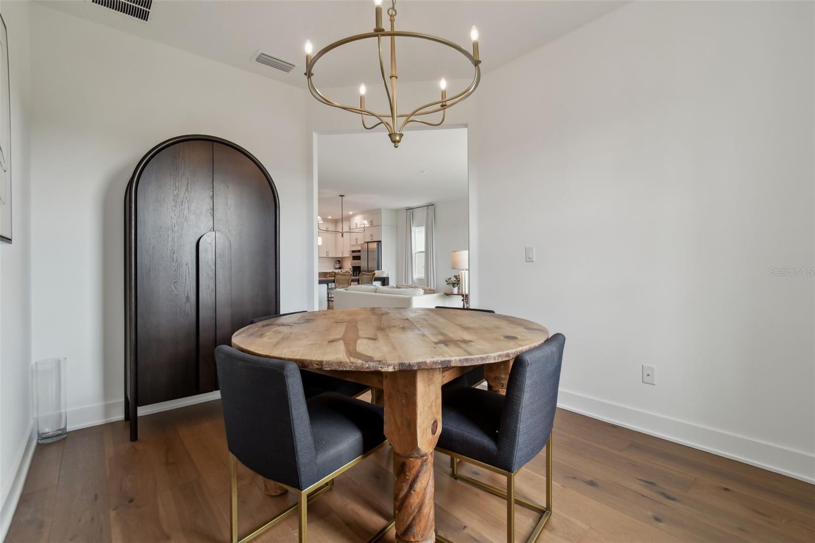 Den/Office Being used as a Formal Dining