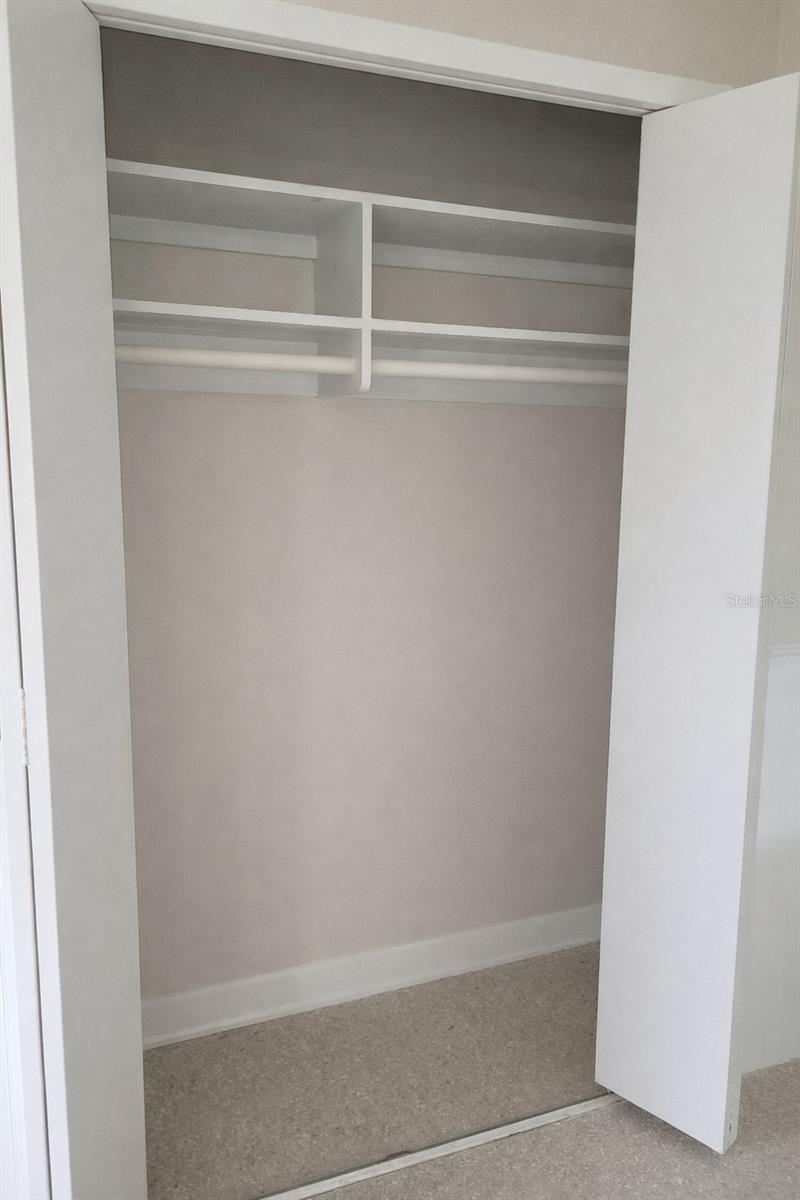 2nd bedroom closet