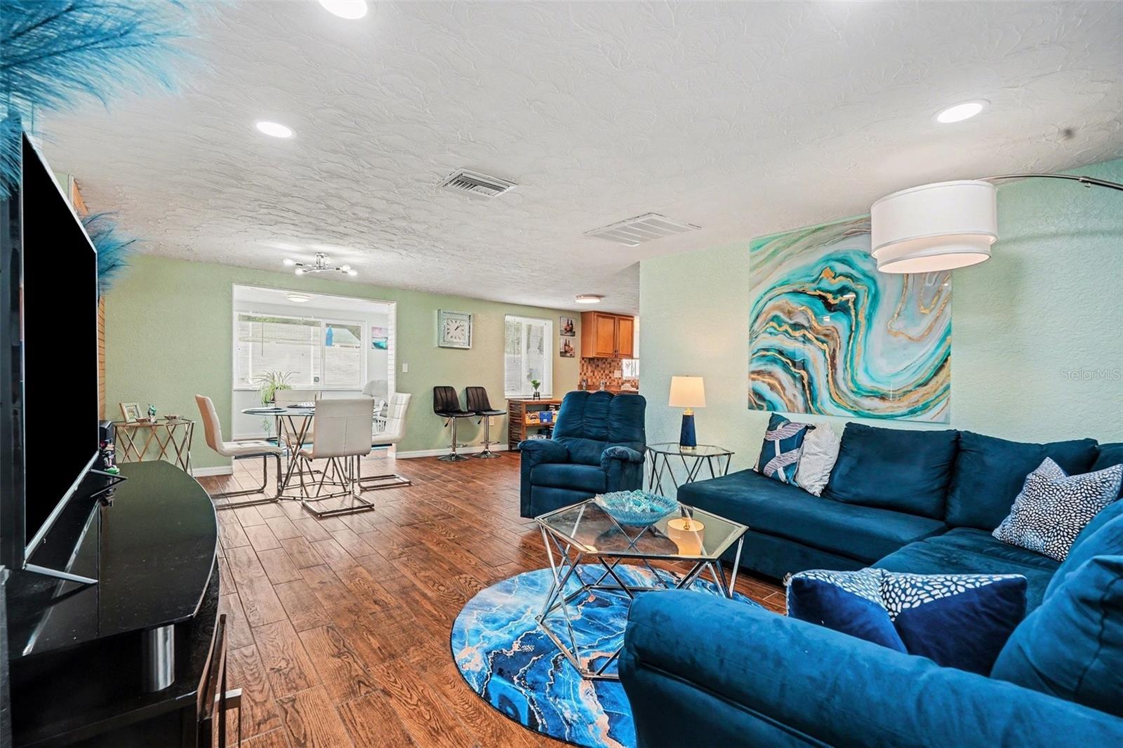 Step inside this stylishly modern home..