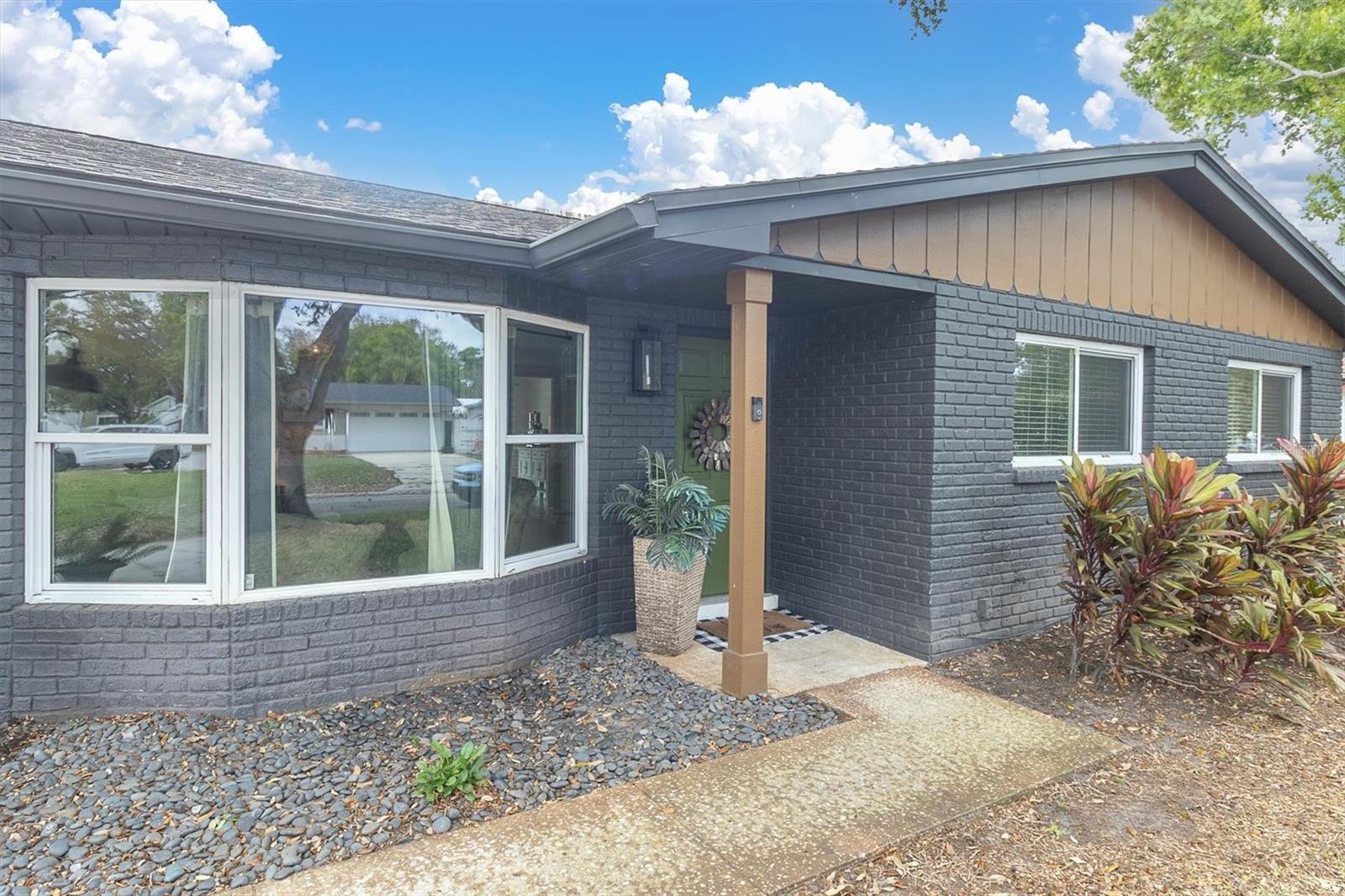 Walk way to entrance