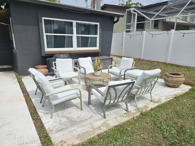 Patio seating