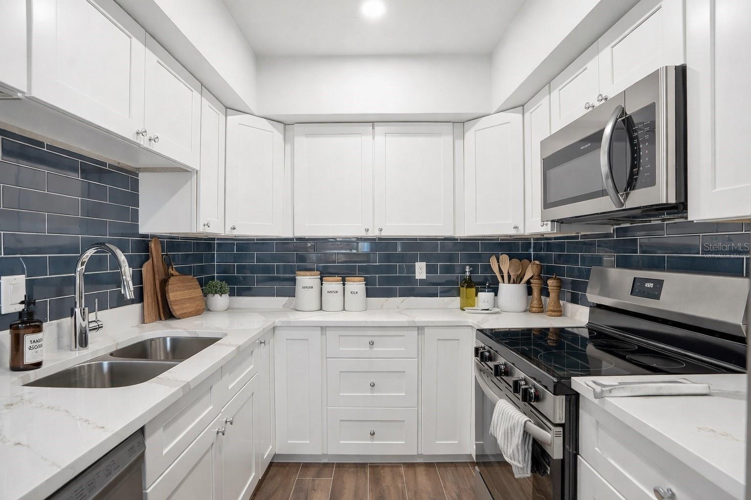 Virtually Staged Kitchen