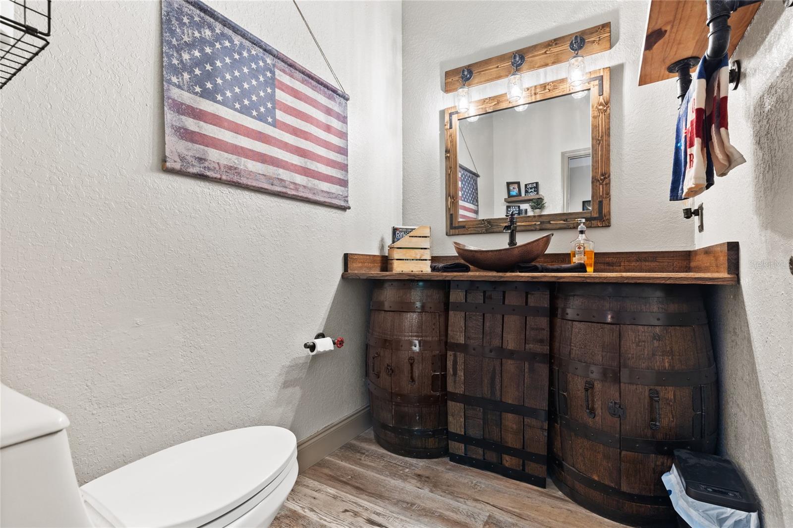 Half Bath off Game Room