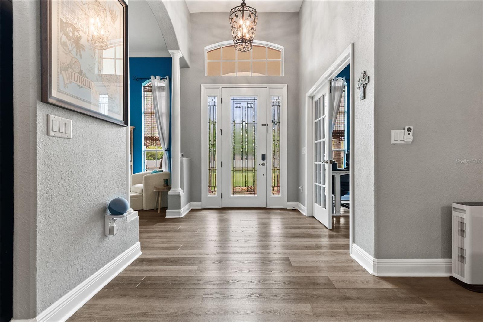 Foyer with Office and Flex Room