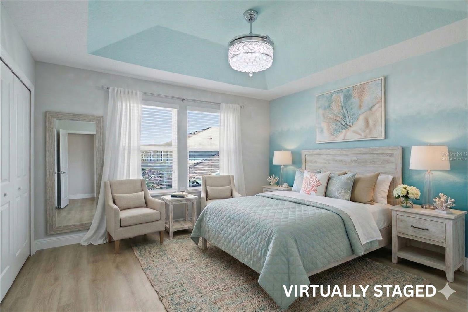 Primary Bedroom- Virtually Staged