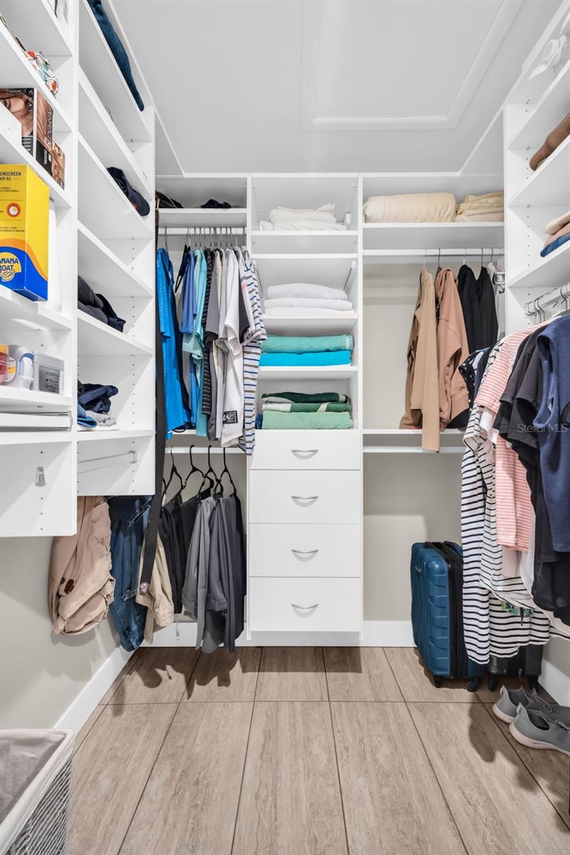 Custom cabinetry for wonderful organization~