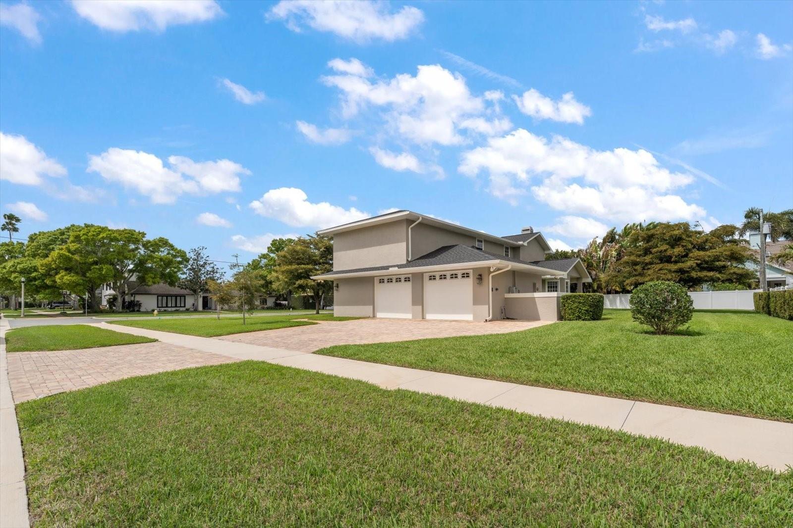 Spacious outdoor environs provide a clean palate for personal additions: out-door kitchen, pool lots of possibilities!