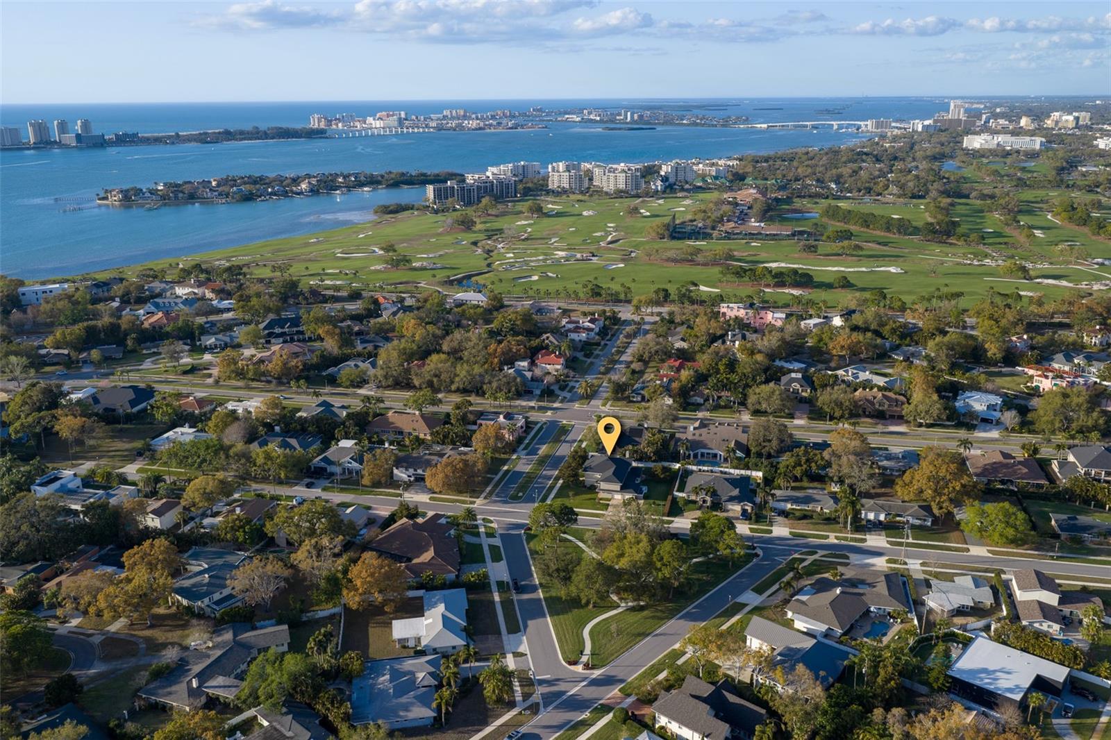 Belleair Country Club offering golf, recreational facilities and fabulous clubhouse is an easy golf cart ride away!