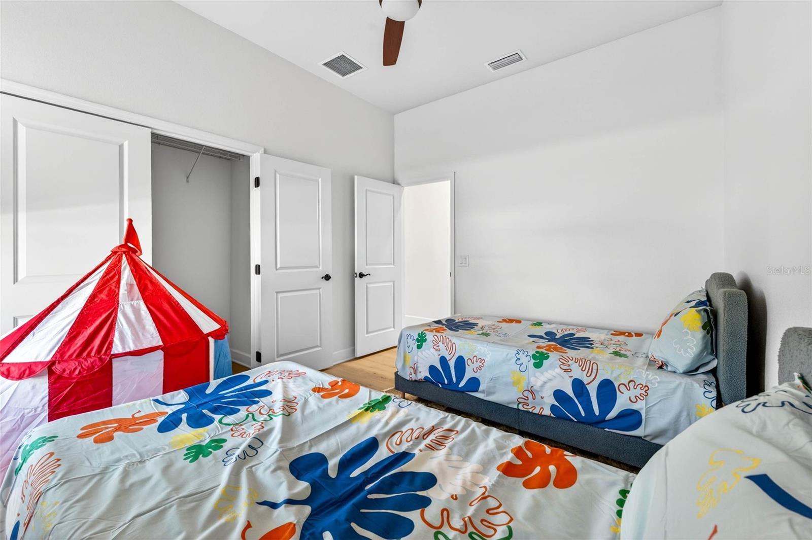 Bedroom 3 with full built in closet