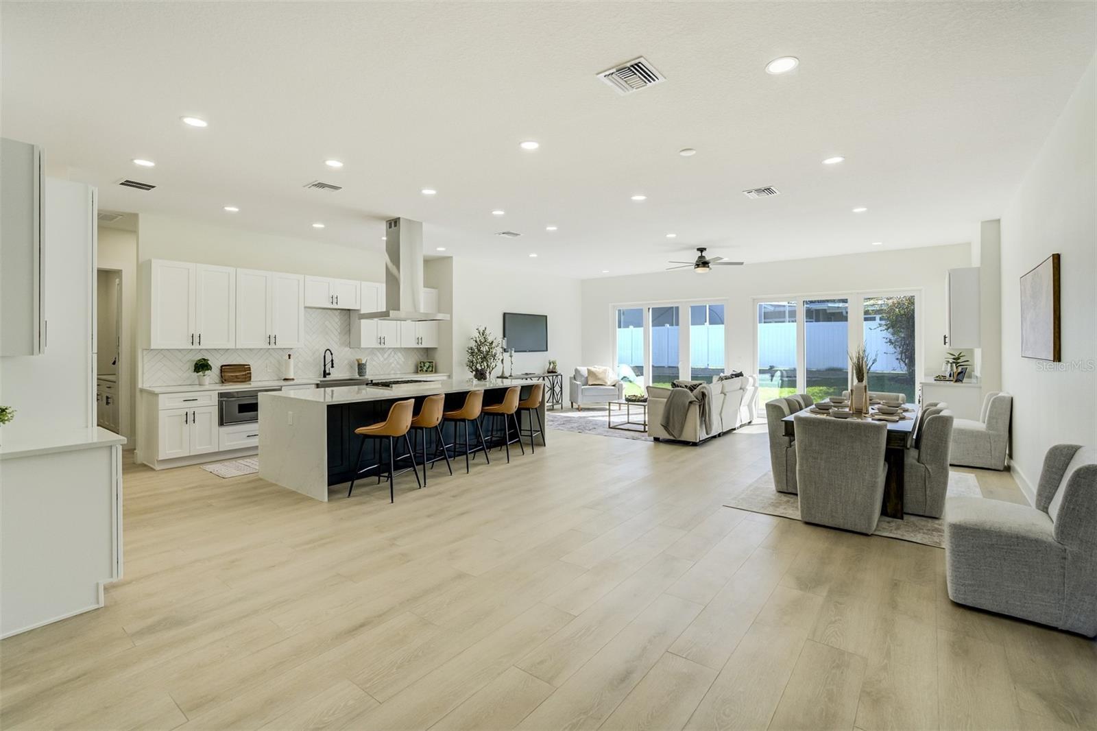 Open floor plan