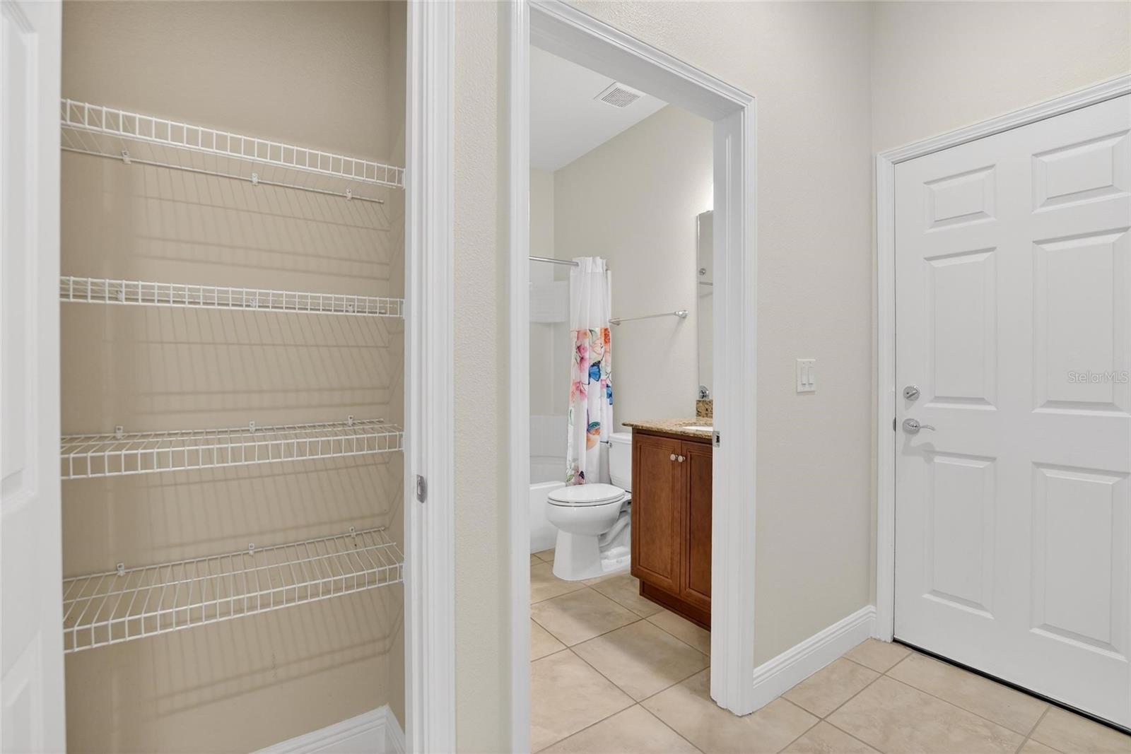 2nd bathroom - Linen closet