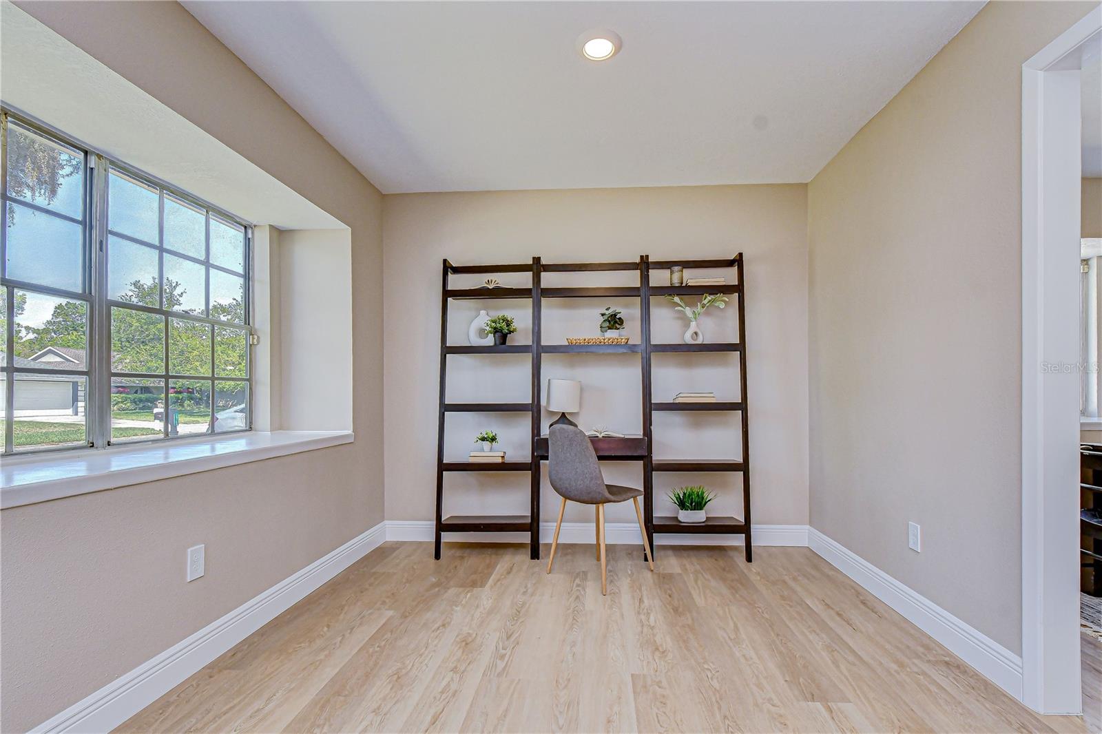 Living Room - Window with Display Ledge
