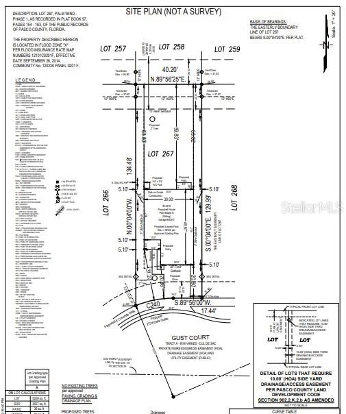 12419 Gust Court - Plot Plan