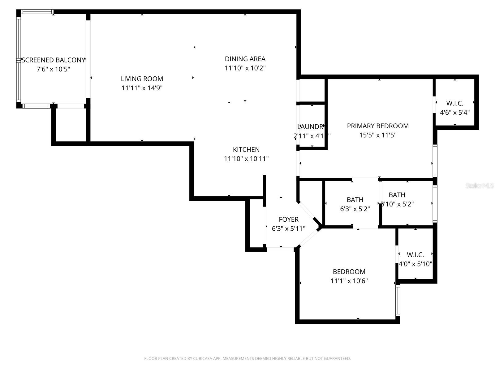 Floor Plan unit #427