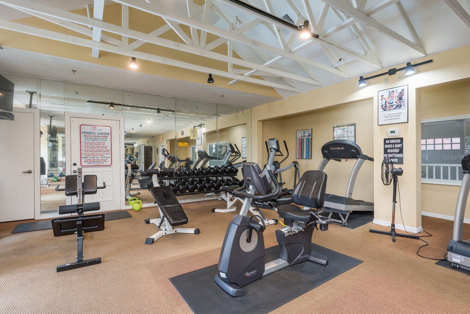 Fitness Center being renovated