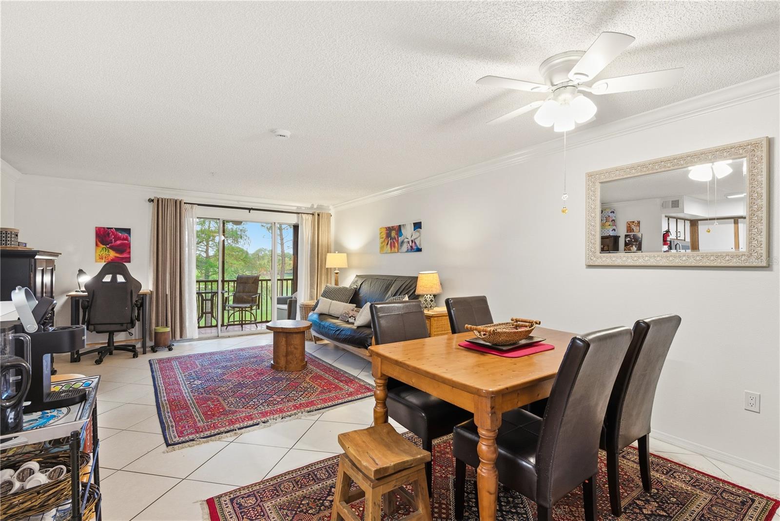 Dining and Living room