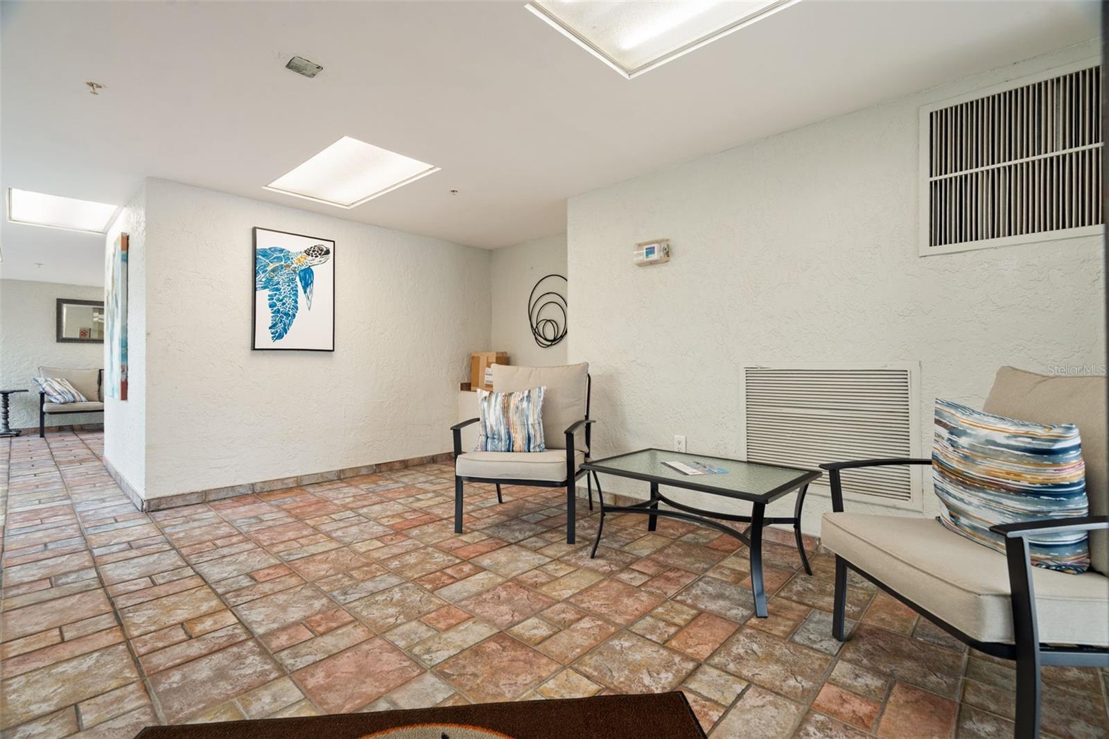 Secured South Lobby Entrance