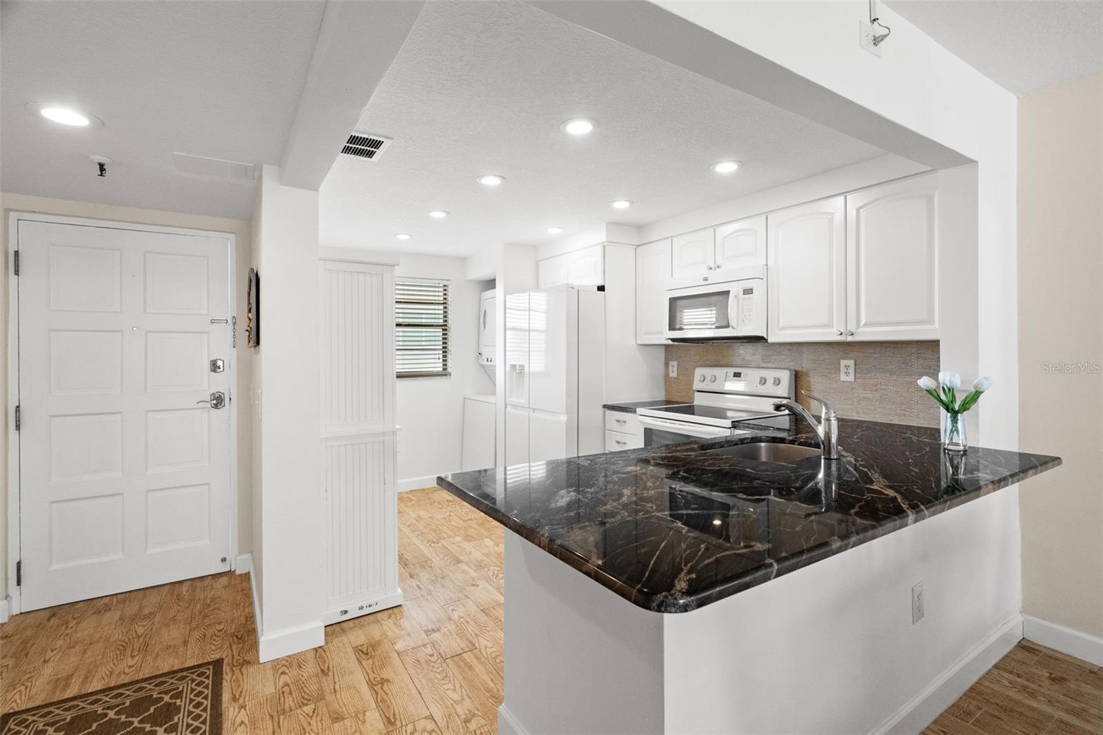 Looking towards front door.