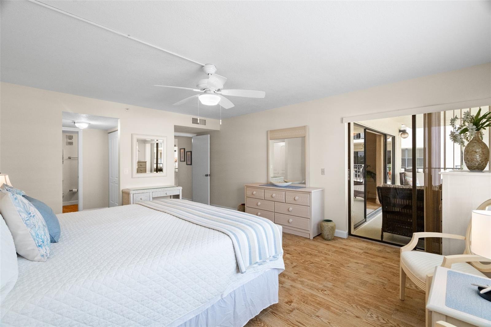 Sliders from Master Suite out to Lanai!