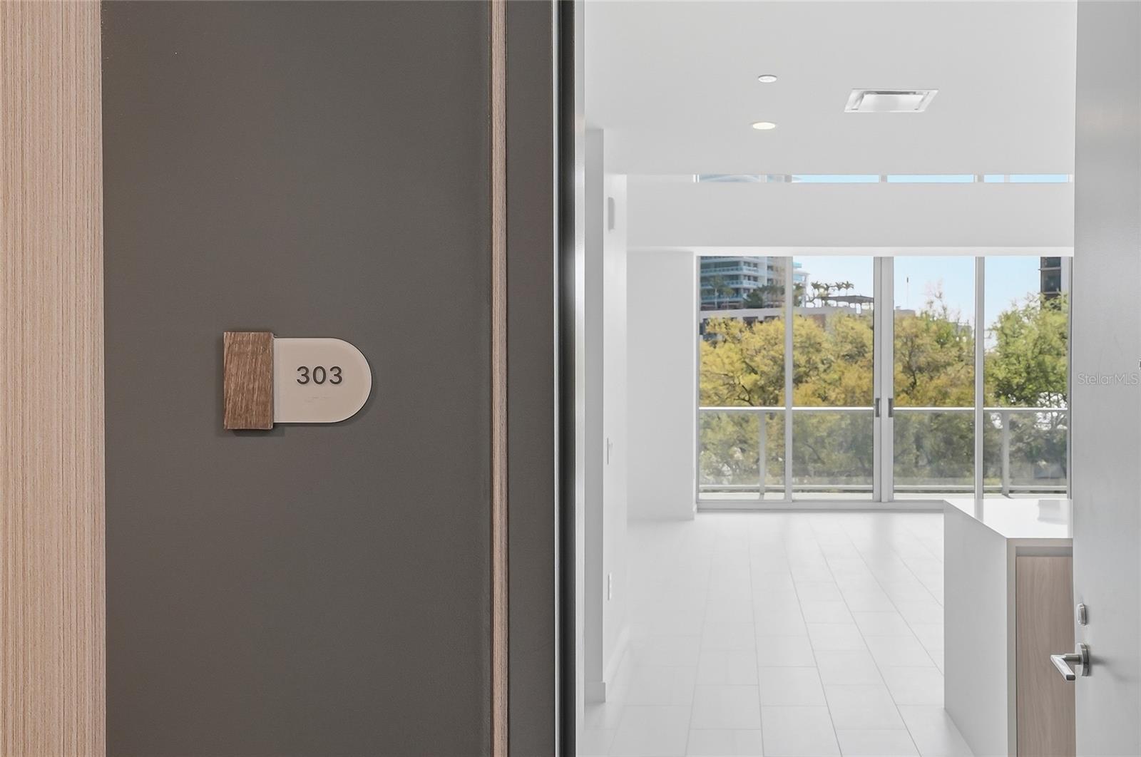 This unique two story city home residence has one dedicated entrance on each level and two levels of balconies