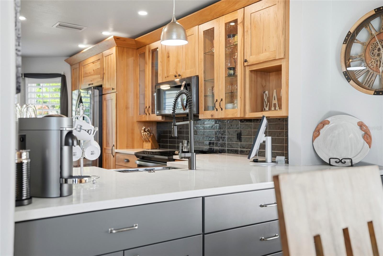 Kitchen Open from the Dining Room
