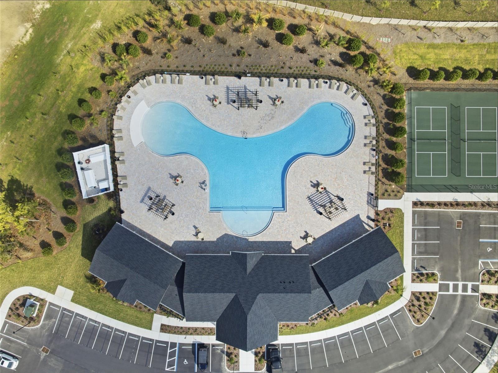 Clubhouse/Pool/Tennis Courts