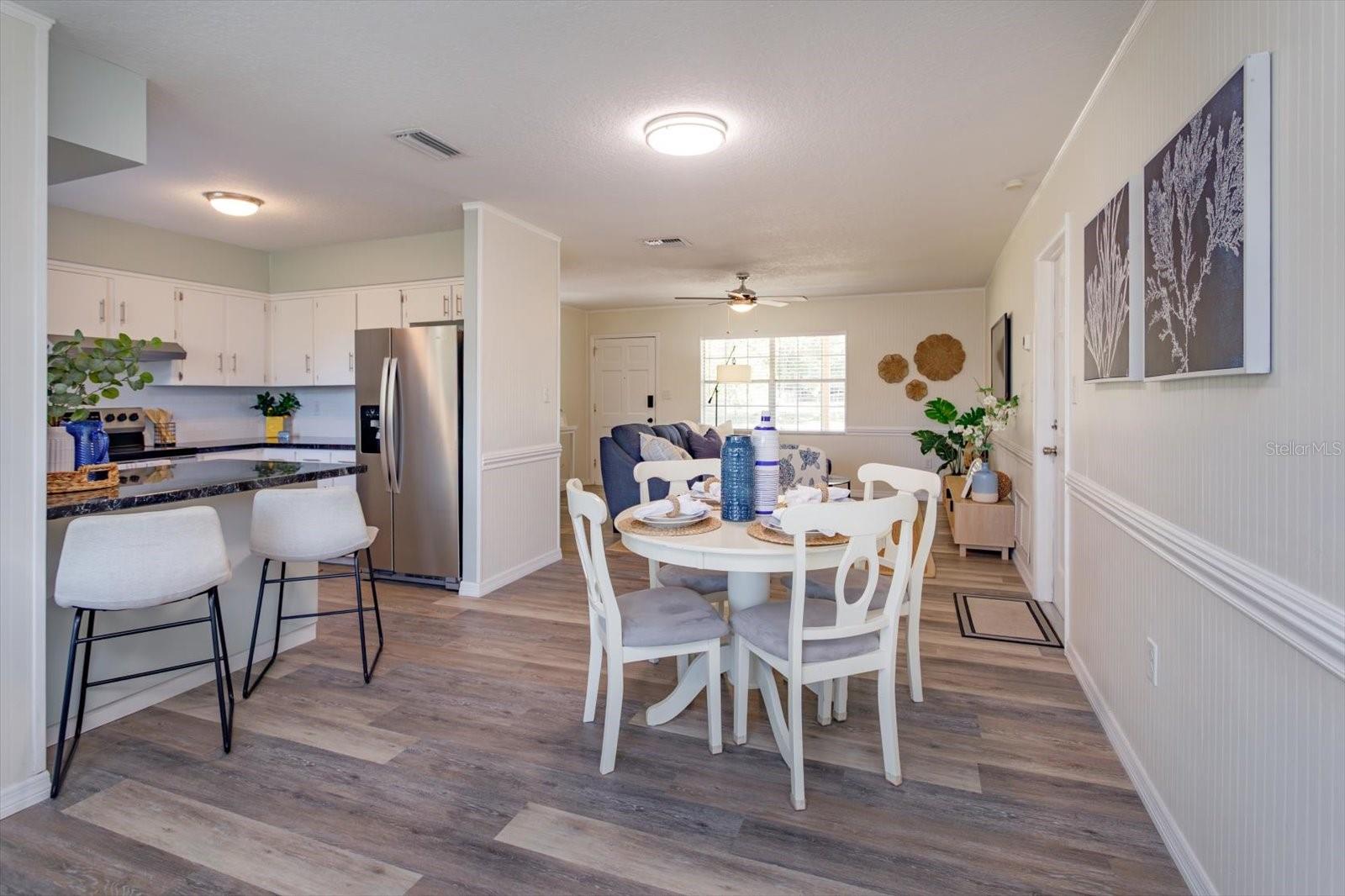 Eat in breakfast area!