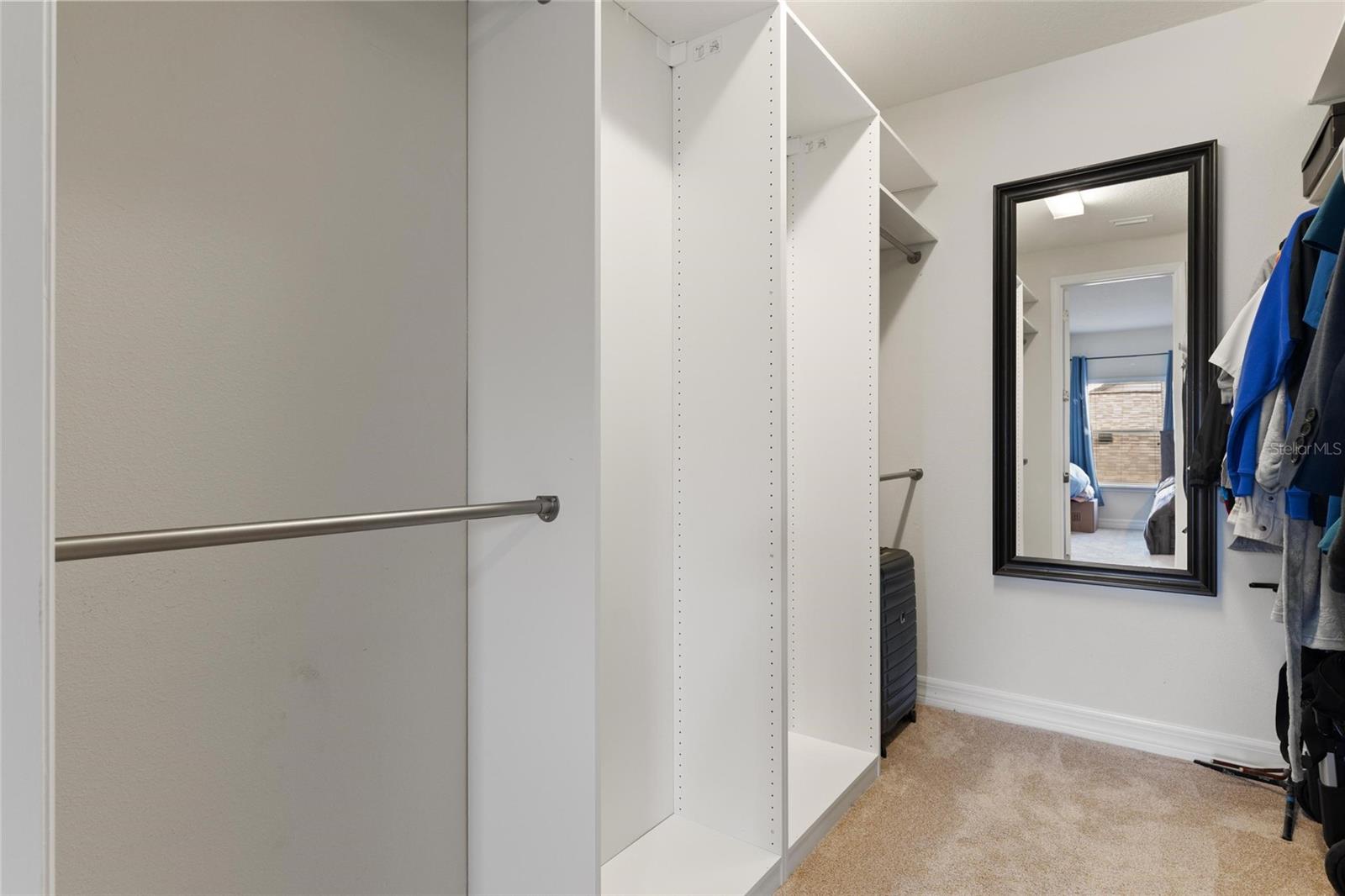 Primary Walk in Closet