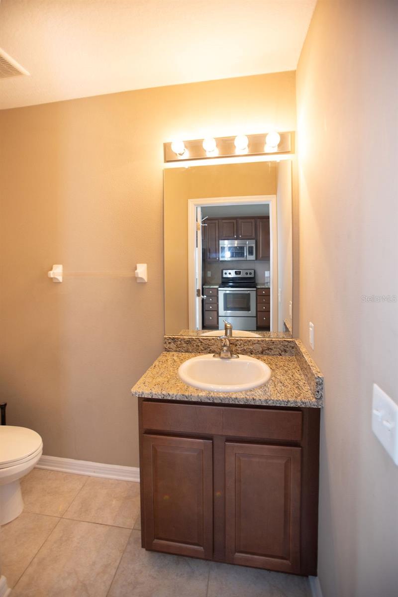 1/2 Bath on Main Level