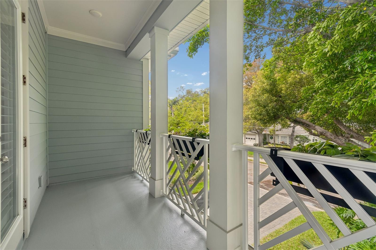 Balcony off Bedroom 3 (Second Floor)