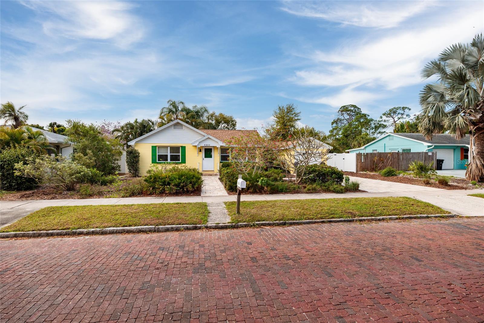 Brick streets, driveway paver stones