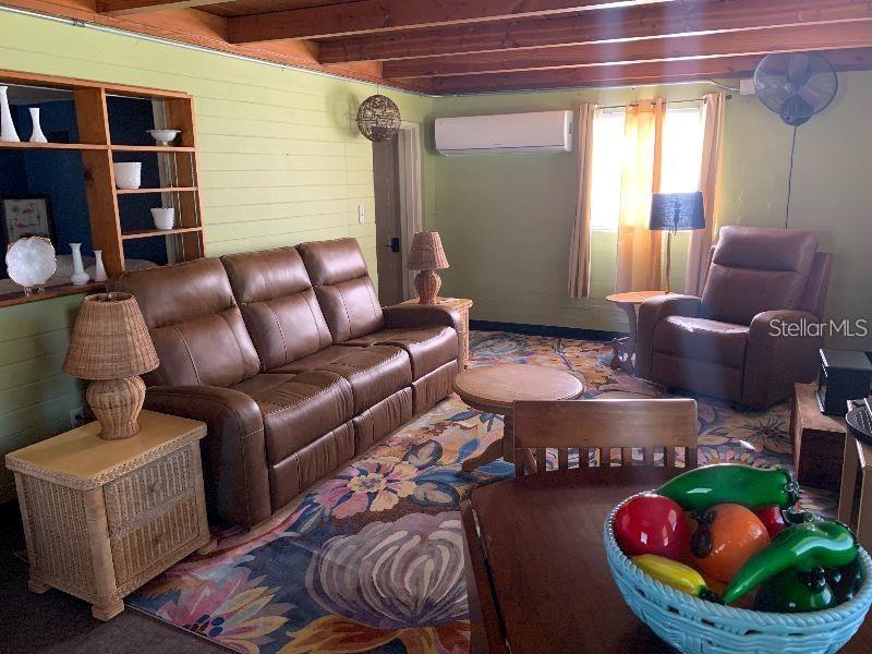 Upstairs finished living space