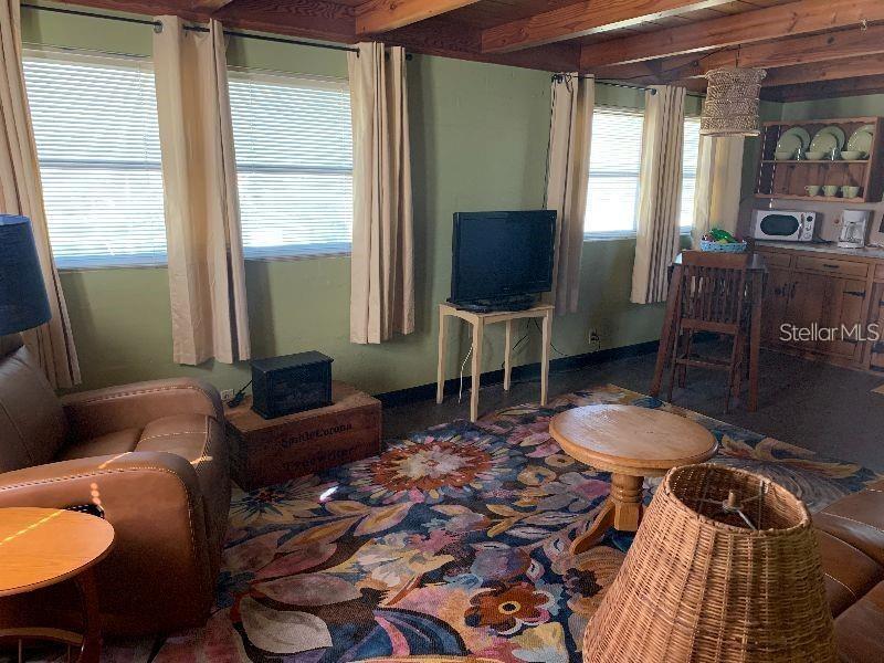 Upstairs finished living space