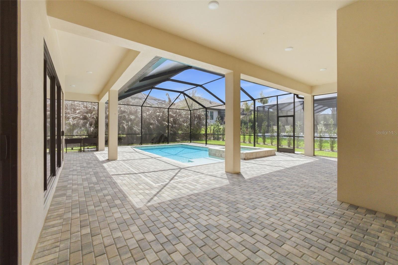 Expansive Pool Area