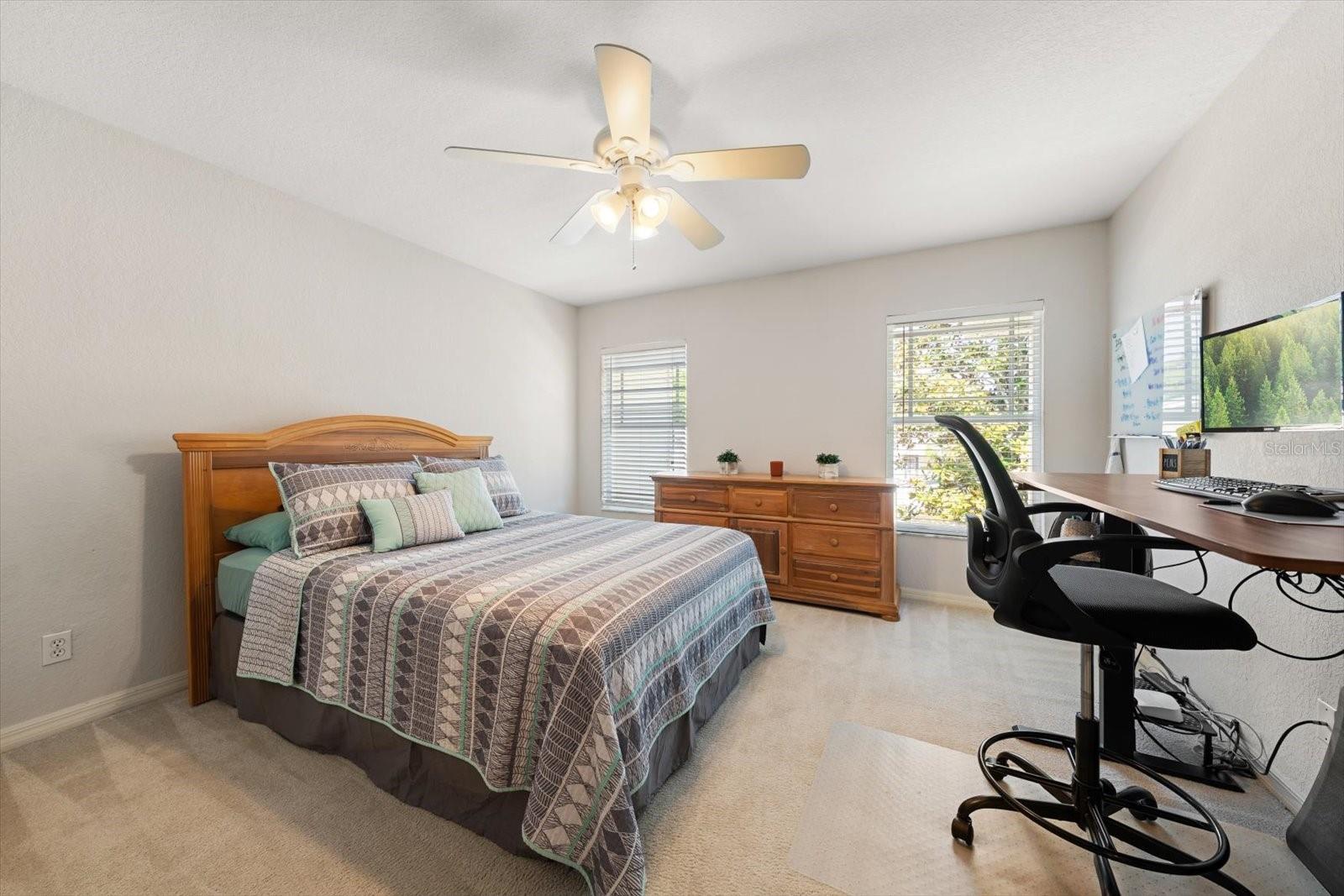 Bedroom 2 with large walk in closet