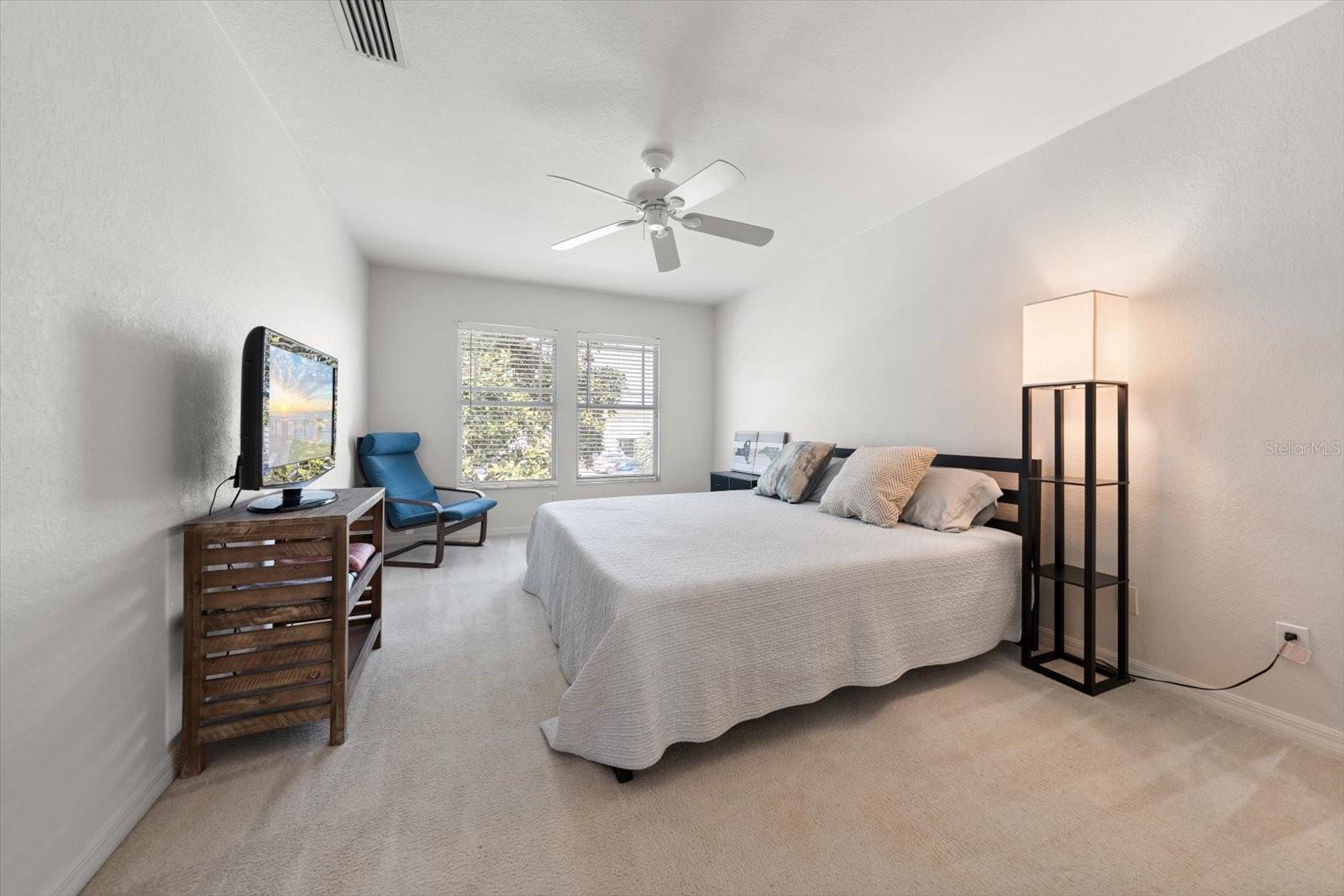 Bedroom 3 with large walk in closet