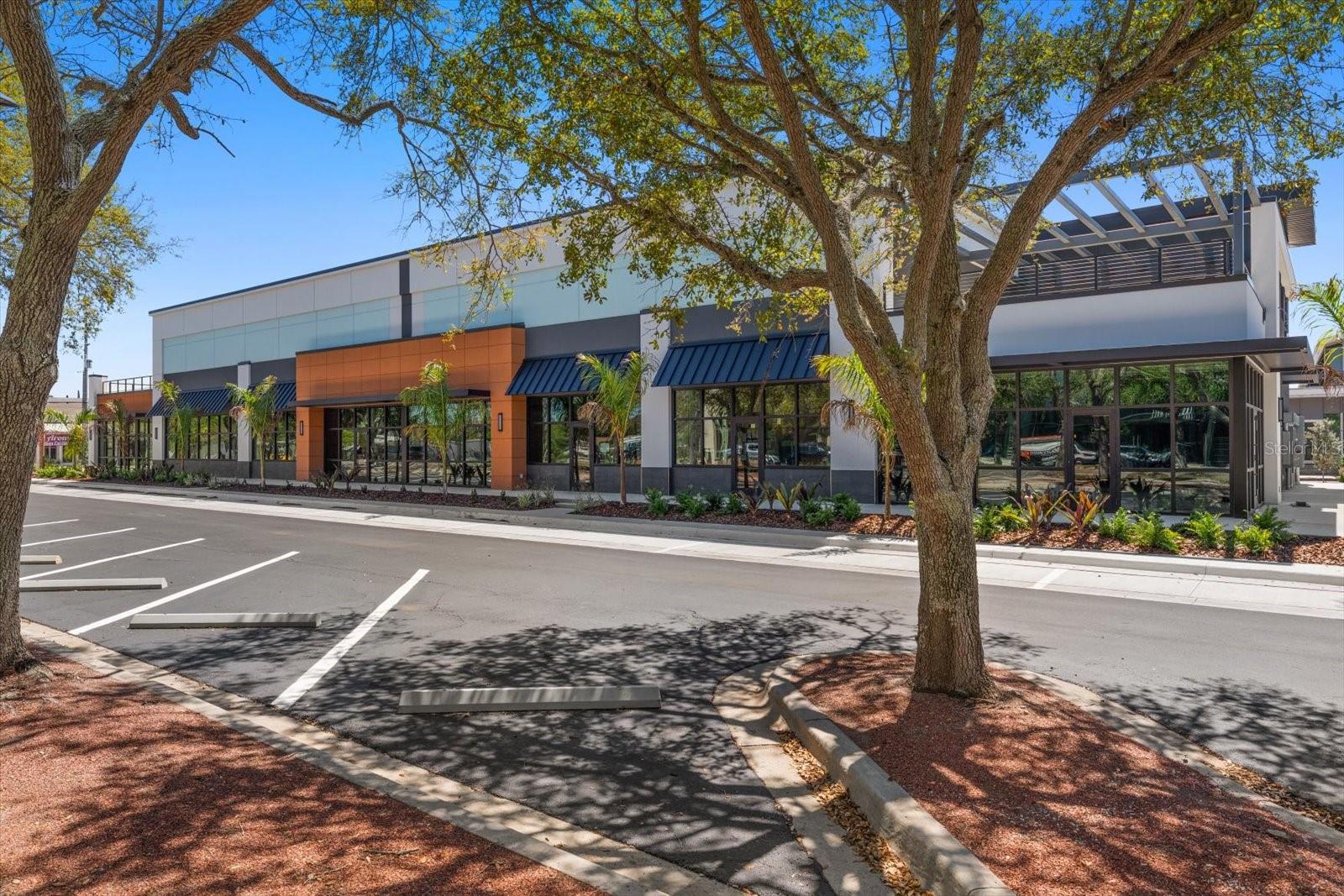 New Liberty building, retail shops, Foxtail Coffee Shop and restaurants coming soon