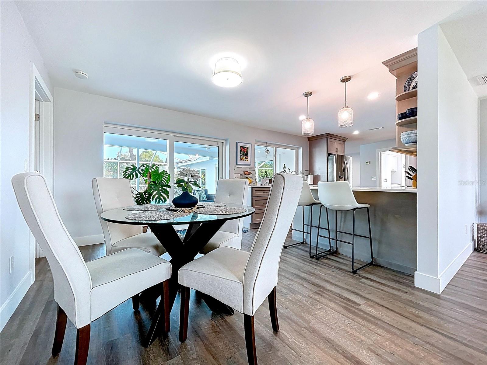With over 2100 square feet of living space there is plenty of room to entertain guests.