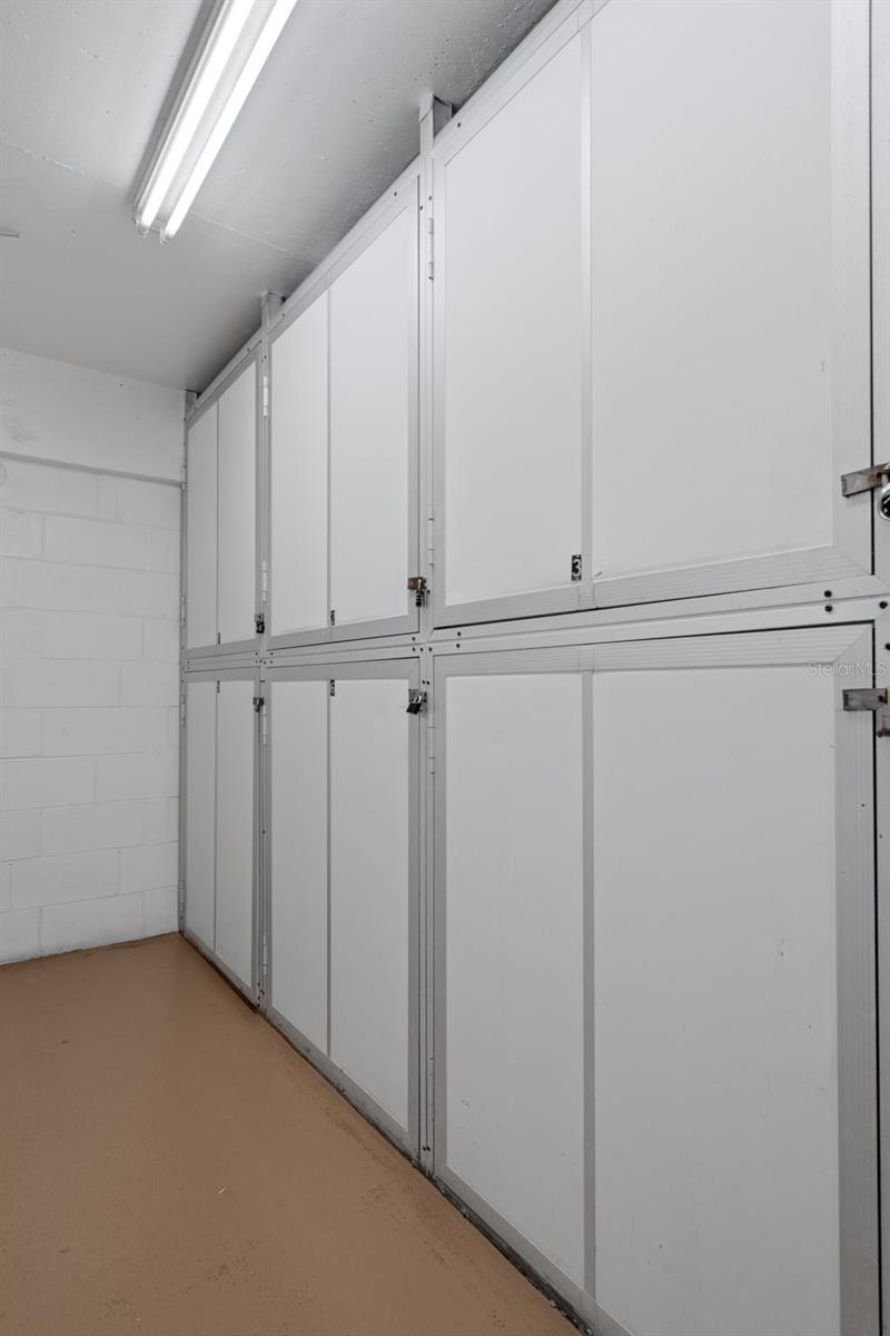 Secure locker (#3) for your detergent, fabric softener and more!