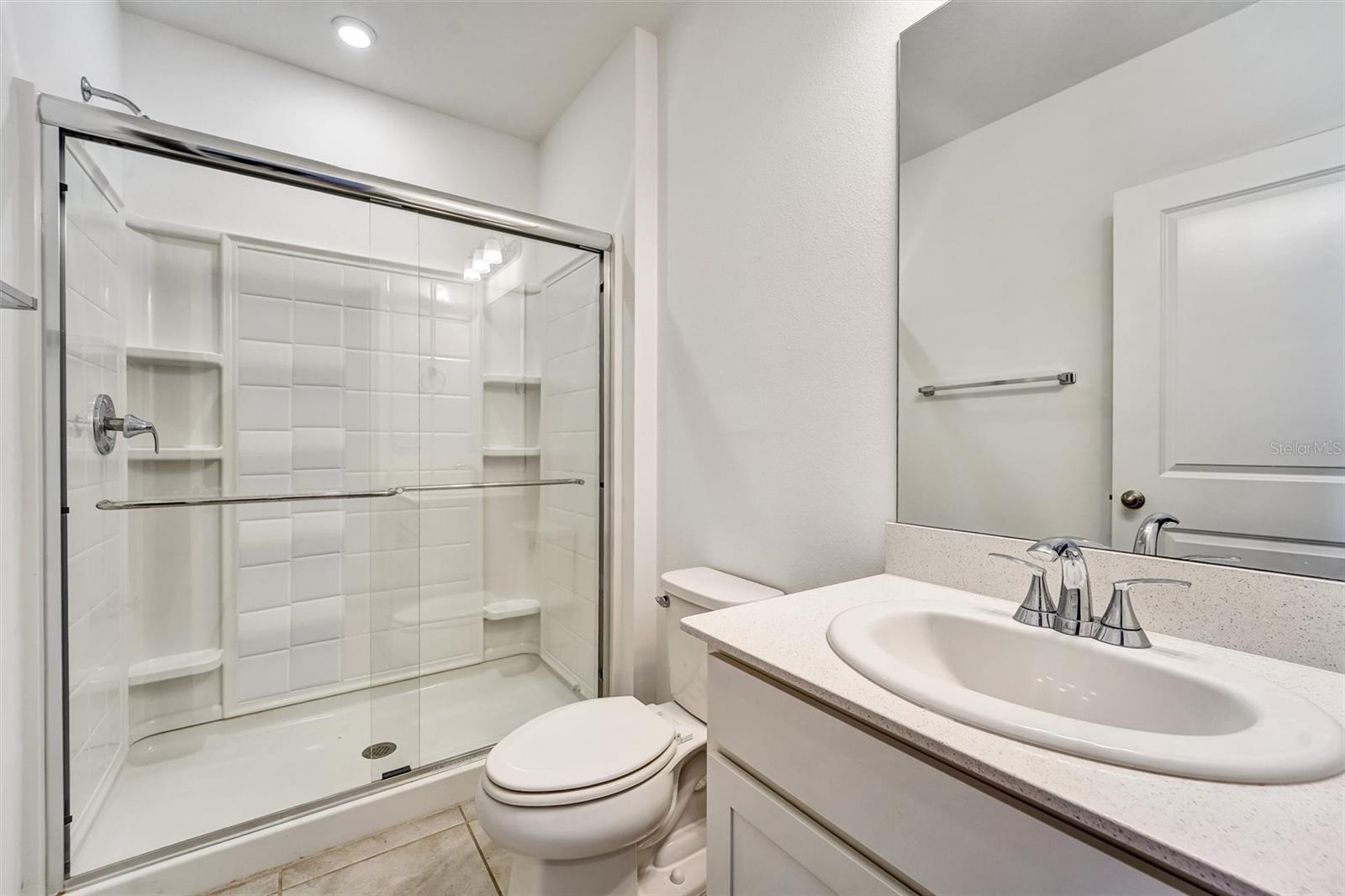 Downstairs full bath