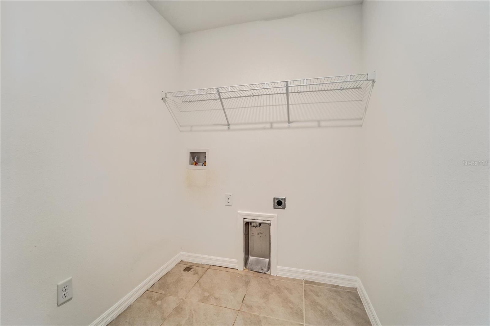 upstairs laundry room