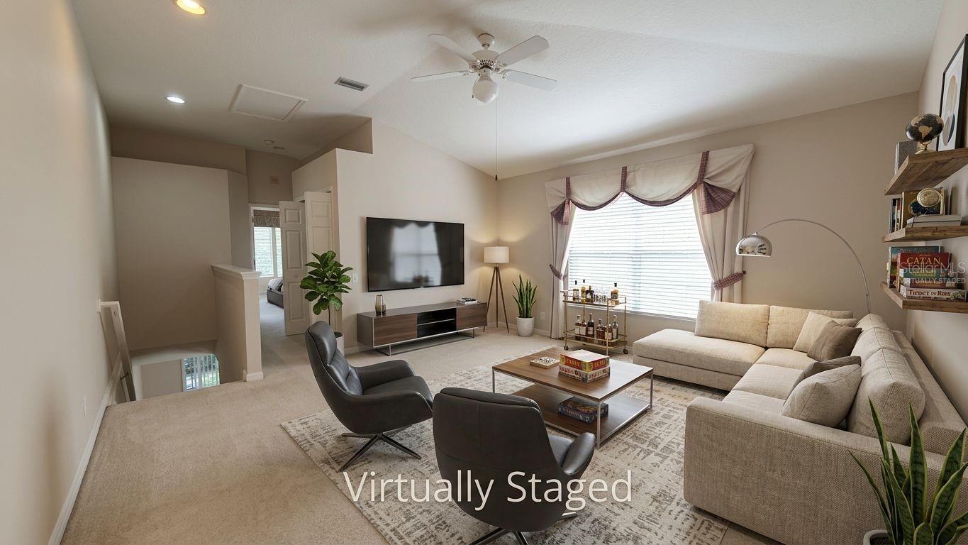 Bonus space - opportunity to create 3rd bedroom - Virtually Staged