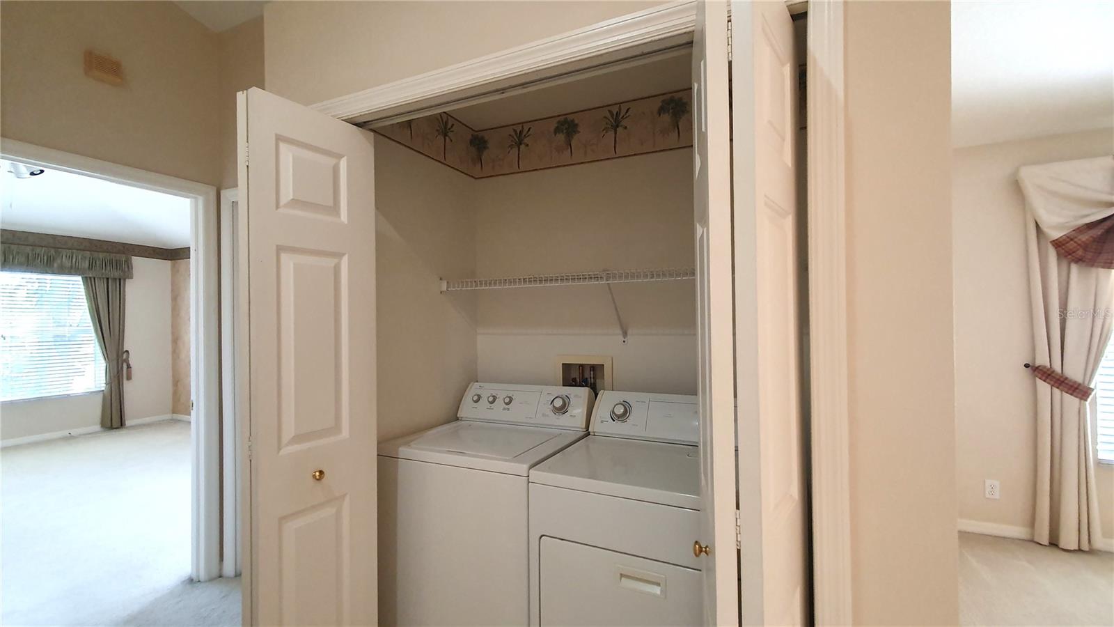 2nd Floor laundry closet for convenience