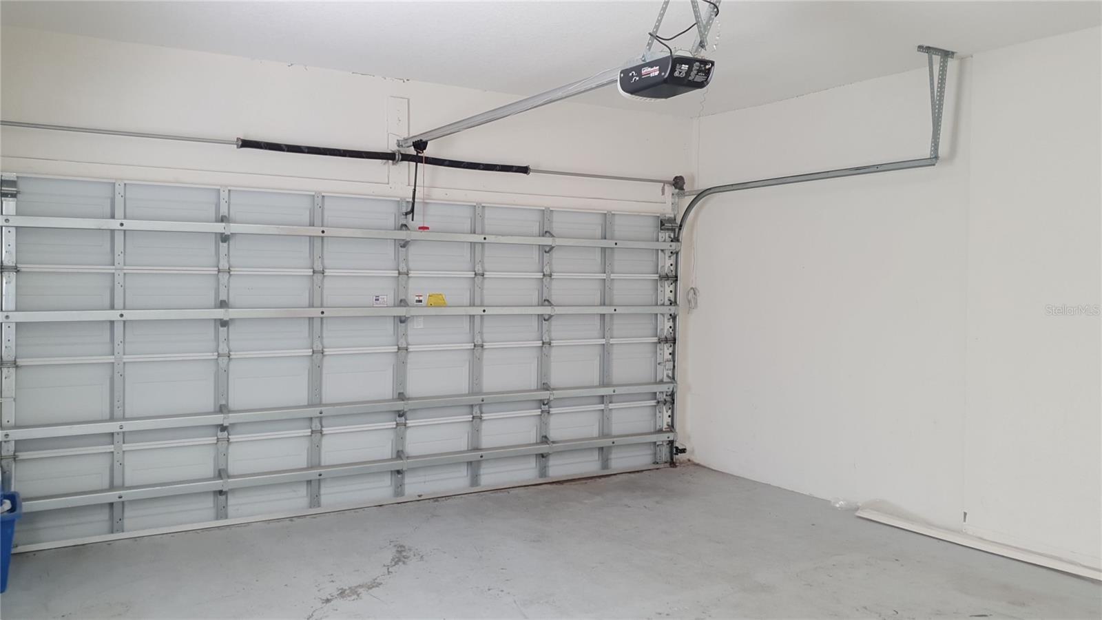 Large, 2-car attached garage