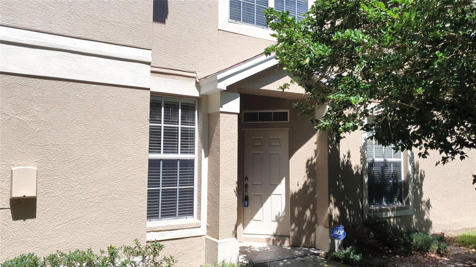 Private side entrance