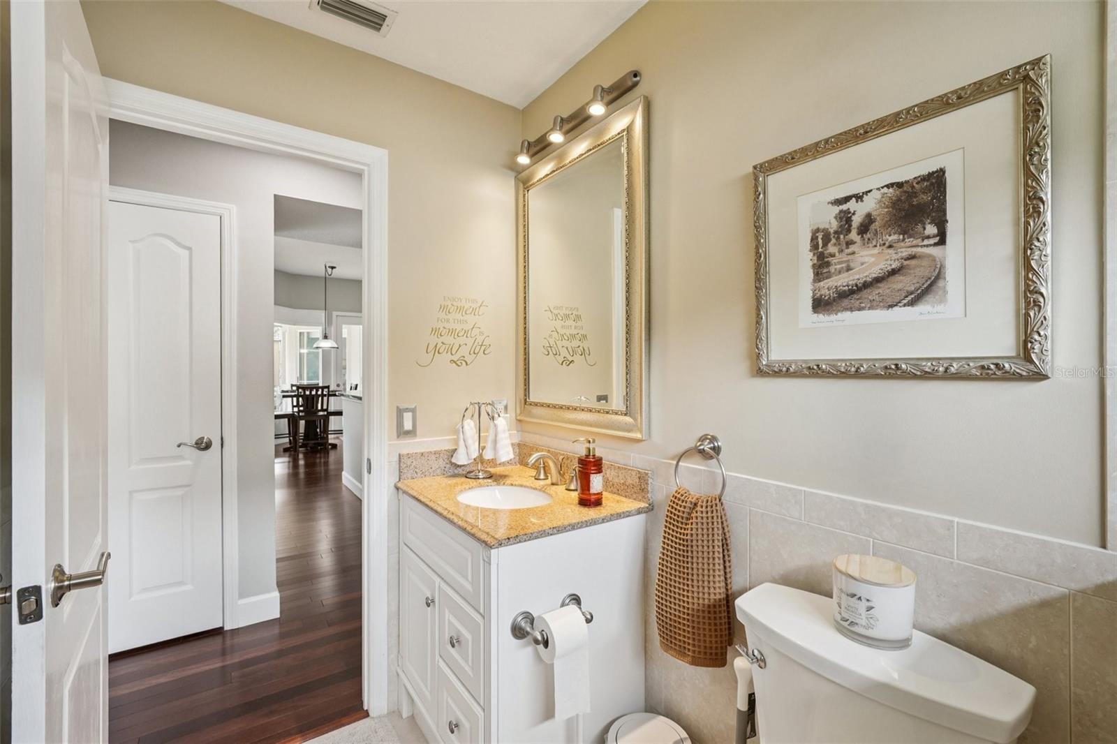 Guest bathroom between bedrooms two and three
