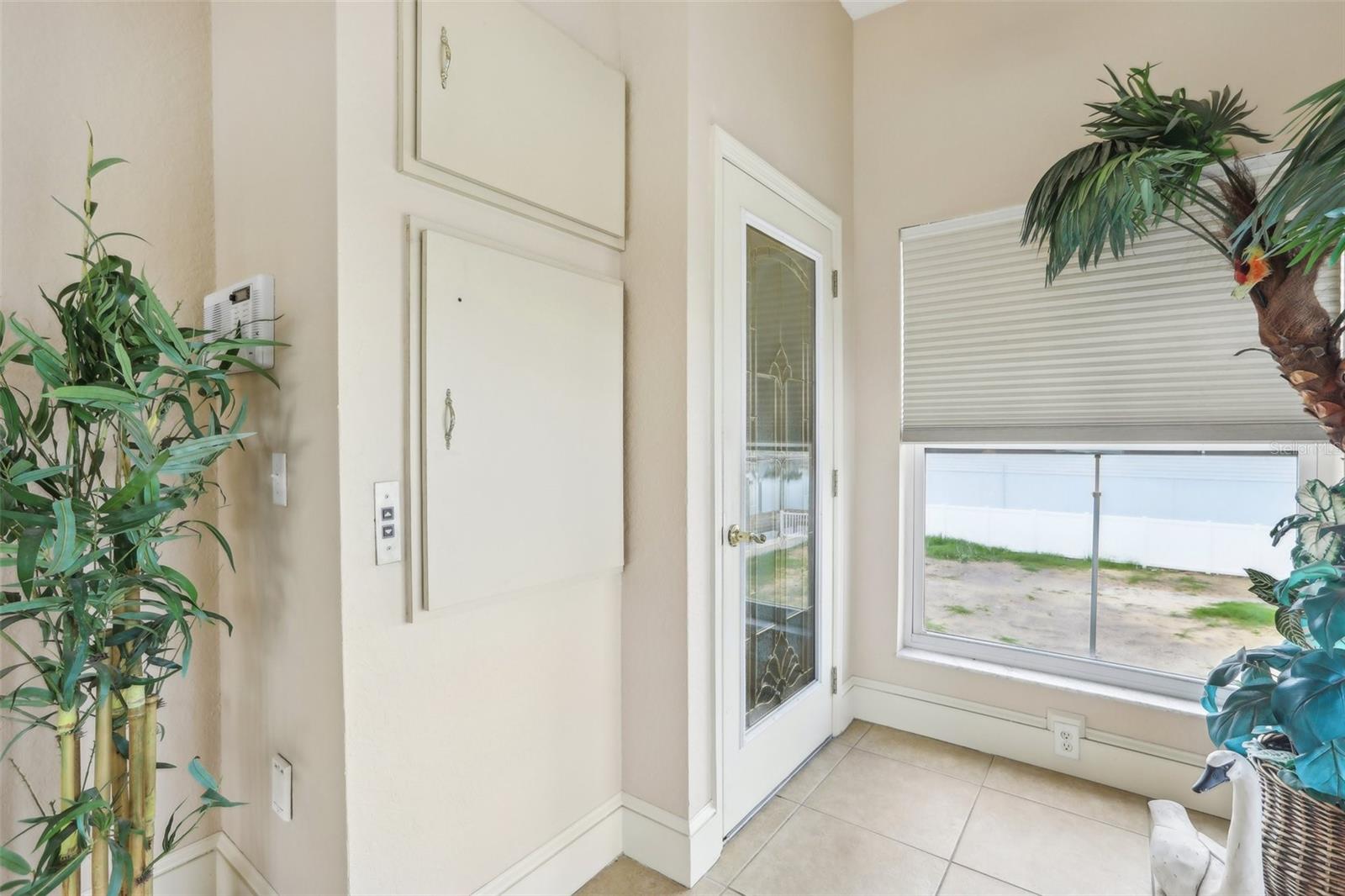 entryway to living room