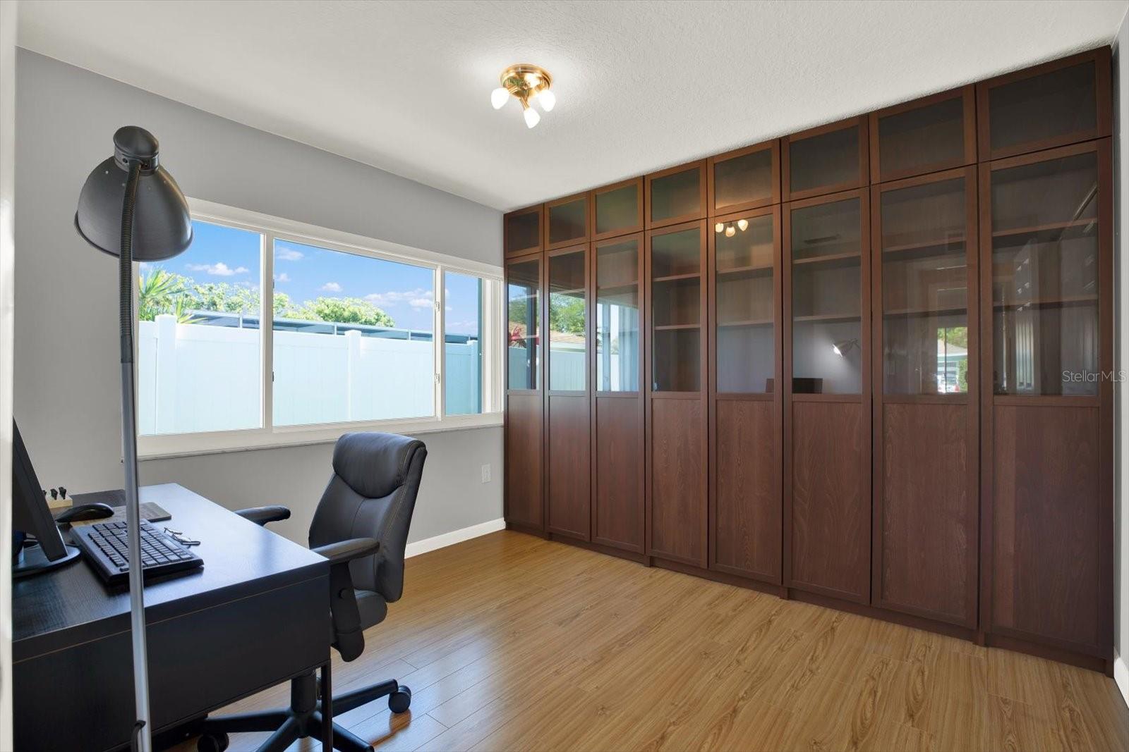 Third Bedroom being used as an office