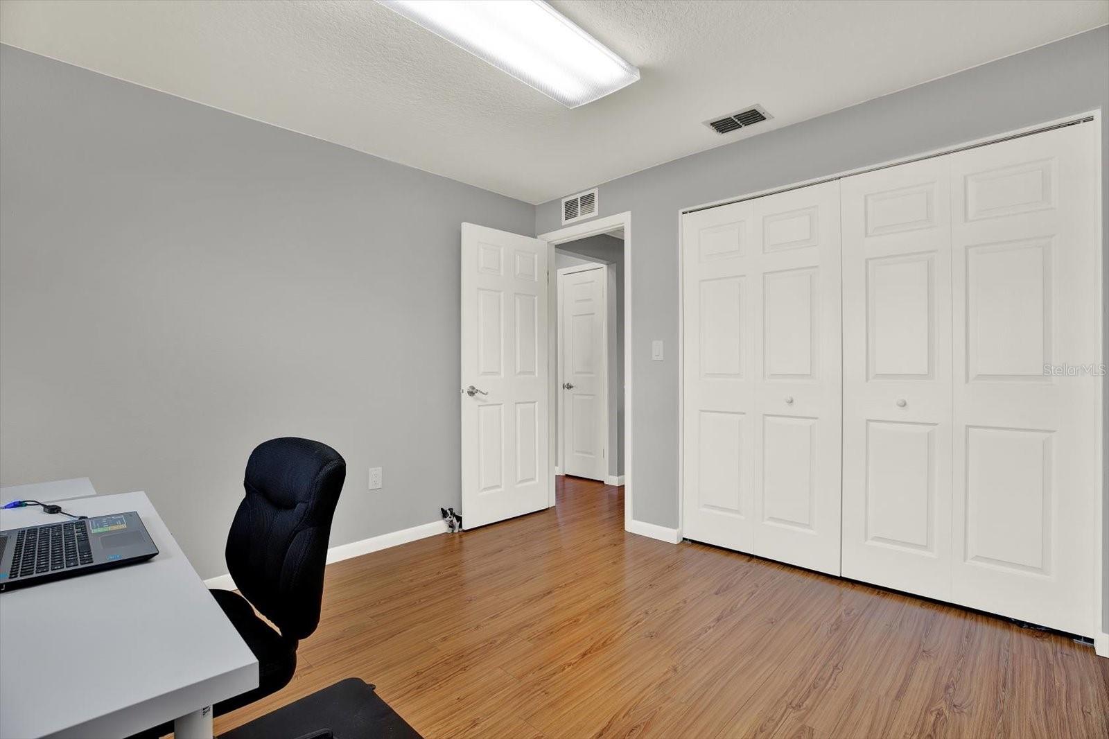 Fourth Bedroom being used as an office